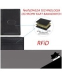 Portfel Męski BELTIMORE (PL) Skóra Naturalna Pionowy Z Zapinką Dwa Skrzydełka I Łańcuszek RFID R78 BRĄZOWY 12,5 x 10 x 3 [cm] 
