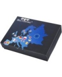 Portfel Męski BELTIMORE (PL) Skóra Naturalna Pionowy Z Zapinką Dwa Skrzydełka I Łańcuszek RFID R78 BRĄZOWY 12,5 x 10 x 3 [cm] 