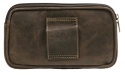 Skórzane Etui Na Telefon Saszetka Na Pasek ALWAYS WILD "Etui Duże" Na Smartfona/Telefon 3607 CZEKOLADOWY 22 x 13 x 3 [cm]