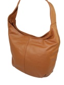 Torebka Skórzana MAGRE (PL) MIRELLA Shopper Bag Skóra Naturalna KARMELOWY