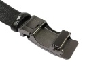 Pasek Skórzany MASSILIANO SERGIO 35 mm AUTOMAT MECHANIZM ZĄBKOWY CZARNA SKÓRZANA KLAMRA Skóra Naturalna 61-598 CZARNY TEKSTURA