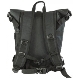 Solidny Plecak Bag Street ''DE LUXE'' Średni Plecak Rekreacyjny Turystyczny Rowerowy BS4106 CZARNY 32 x 29 x 12 [cm]