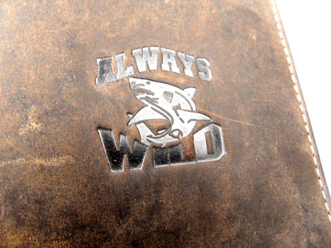 Etui Na Karty Dokumenty WILD Duży Wizytownik Skóra Naturalna