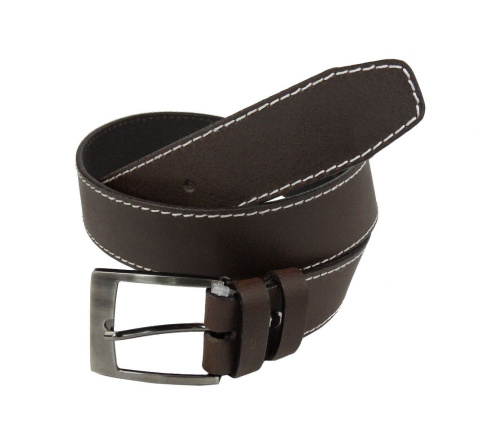 Czekoladowy z białą nitką