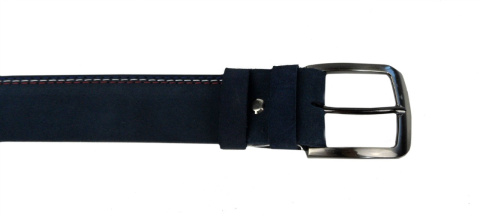 Granatowy Z Białą Czerwoną I Niebiaską Nitką