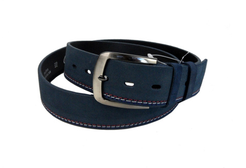 Granatowy Z Białą Czerwoną I Niebiaską Nitką