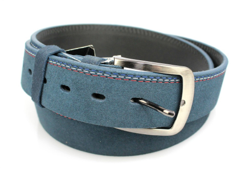 Granatowy Z Białą Czerwoną I Niebiaską Nitką