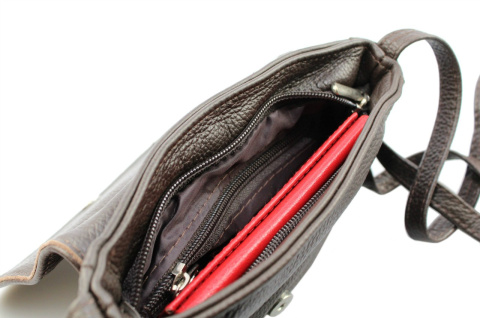 Torebka Skórzana MAGRE (PL) Mała Raportówka Skóra Naturalna