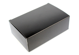 Pudełko Firmowe Czarne Z Połyskiem (15 cm x 10 cm x 5 cm)
