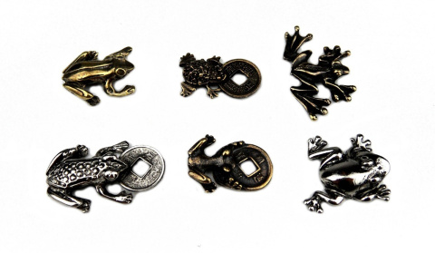 Żabka Mosiężna Na Pomnażanie Pieniędzy