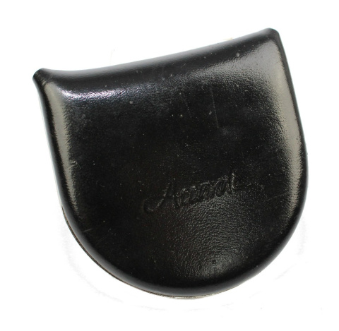 Podkówka Skórzana Średnia Z Metalowym Okuciem Accardi (PL) Skóra Naturalna Licowa 9 x 8.5 x 2 [cm]