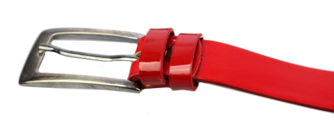 Czerwony lakierowany