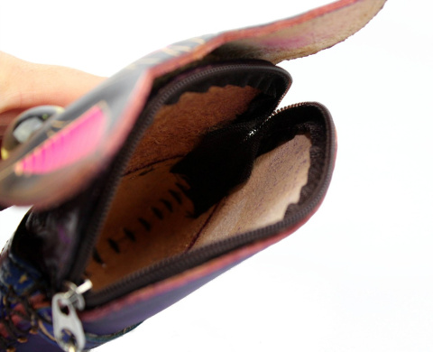 Portfelik / Etui Uniwersalne Skóra Naturalna Kotek PolskaGalanteria