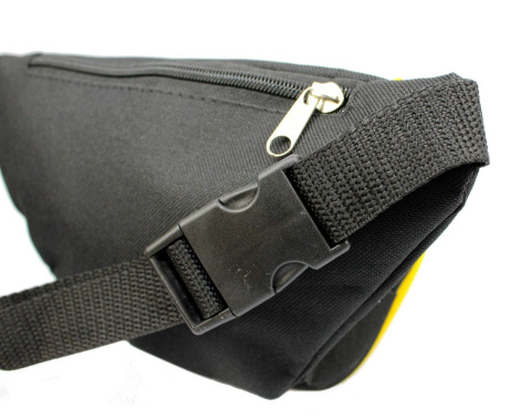 Saszetka Na Pas Biodrówka Nerka MAGRE (PL) Materiał Kolorowa Lamówka