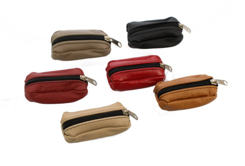 Etui Na Klucze Kluczówka Mała Bombata Jeden Zamek MAGRE (PL) Skóra Naturalna "BOLEK MAŁY"