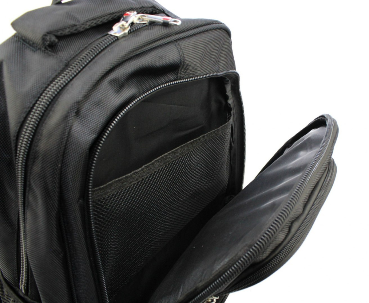 Solidny Plecak Bag Street ''DE LUXE'' Duży Z Funkcją Noszenia Laptopa BS4038 15''