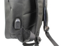 Plecak Solidny Do Pracy Z Funkcją Noszenia Laptopa Harold's 4080 Posiada Złącze USB 15''