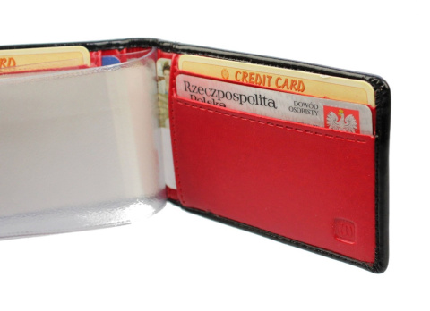 Etui Na Dokumenty Karty Wizytownik WILMAR (PL) Poziome Z Folią RFID P9 11 x 7 x 1 [cm]