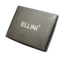 Portfel Męski Skórzany ELLINI Skóra Licowa Duży Poziomy Bez Zapięcia Dwa Skrzydełka RFID TM-80-033