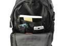 Solidny Plecak Starter Duży Wodoodporny Z Funkcją Noszenia Laptopa I Portem USB 8789 Do Pracy Do Szkoły