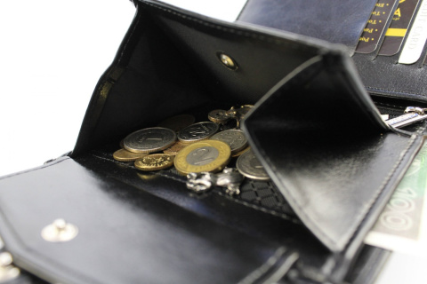 Portfel Męski ANDRUS (PL) Skóra Włoska Duży Pionowy Z Zapięciem Jedno Skrzydełko