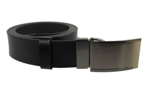 Pasek Męski Skórzany COMPLEX (PL) Gładki Z Pełną Klamrą Na Bolczyk Skóra Licowa 35 mm Wersja 9