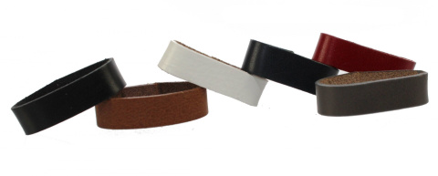 Szlufka Do Paska Skórzanego Czarna 15 mm