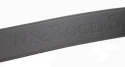 Pasek Skórzany COMPLEX (PL) Tłoczony Napis "W&ROGERS" Imitacja Szycia Skóra Naturalna EXTRA 40 mm CZARNY