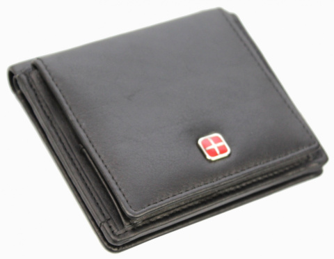 Portfel ALBATROSS (PL) Skóra Naturalna Licowa Mały Pionowy KOMIN PIEKIEŁKO RFID SN A3822 L 9 x 10 x 1,5 [cm]