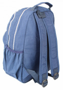 Praktyczny Plecak Materiałowy BAG STREET 2215 GRANATOWY 37 x 25 x 13cm