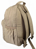 Praktyczny Plecak Materiałowy BAG STREET 2215 KAWA Z MLEKIEM 37 x 25 x 13cm
