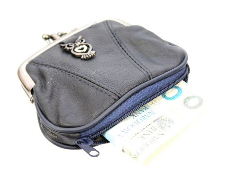 Sakiewka Uniwersalna Klamerka Skóra Naturalna 0542 8 x 11 x 2 [cm]