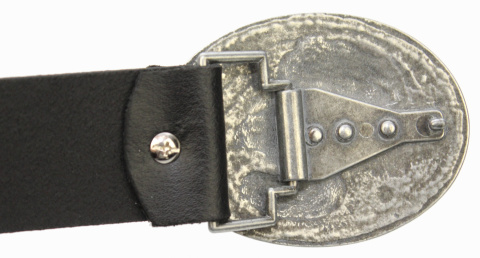 Pasek Skórzany COMPLEX (PL) Skóra Licowa 40 mm Klamra Pełna Na Bolczyk BLASZKA "KOŃ" CBOL40/26