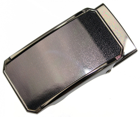 Klamra Do Paska Męskiego Wizytowego Z Mechanizmem Samozaciskowym CZARNA AUTOMAT/SAMOZACISK Garnitur 35 mm KASZ35/7