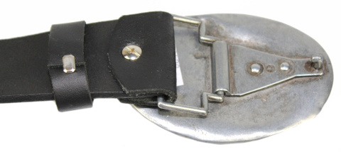 Klamra Bezniklowa Do Paska Sprzączka Pełna Blaszka Z Bolczykiem 40 mm Metalowa Solidna KBOL40/48 "KOBRA "