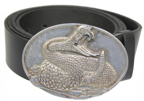 Klamra Bezniklowa Do Paska Sprzączka Pełna Blaszka Z Bolczykiem 40 mm Metalowa Solidna KBOL40/48 "KOBRA "