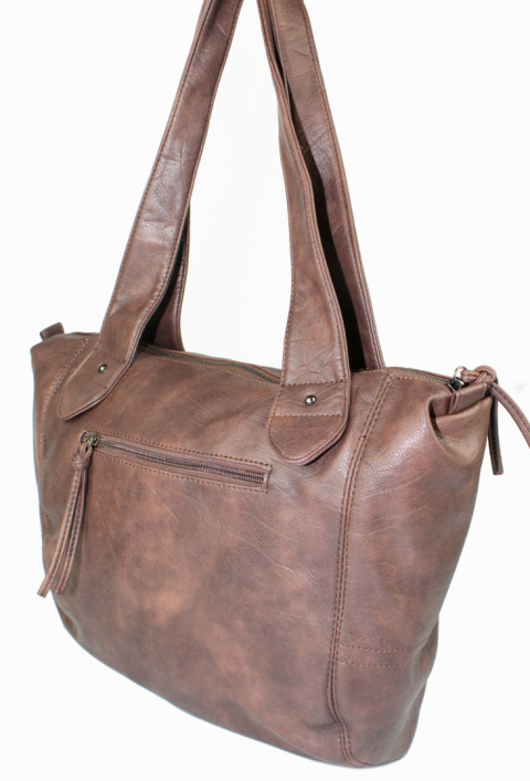 Torebka Skórzana Jennifer Jones Shopper Bag Skóra Włoska JJ3104